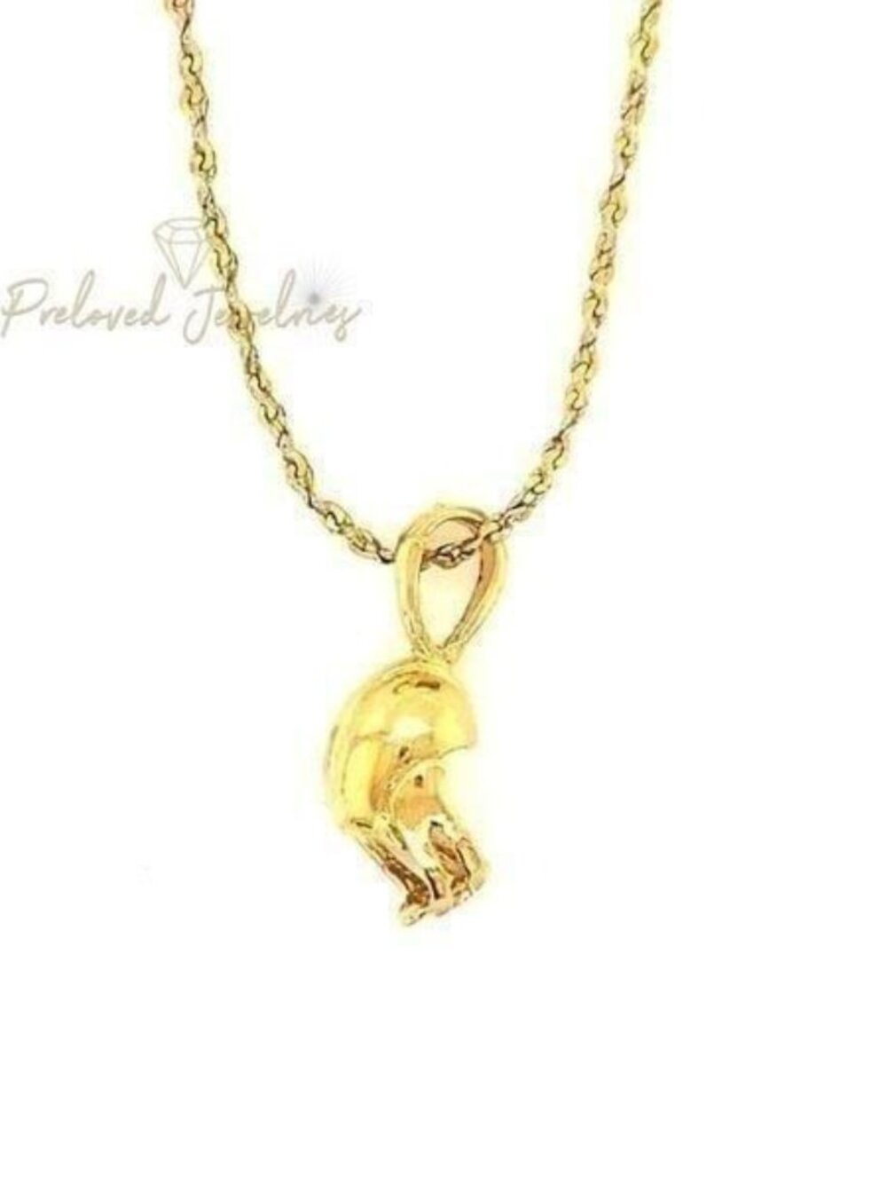 Football Helmet Necklace (n3)